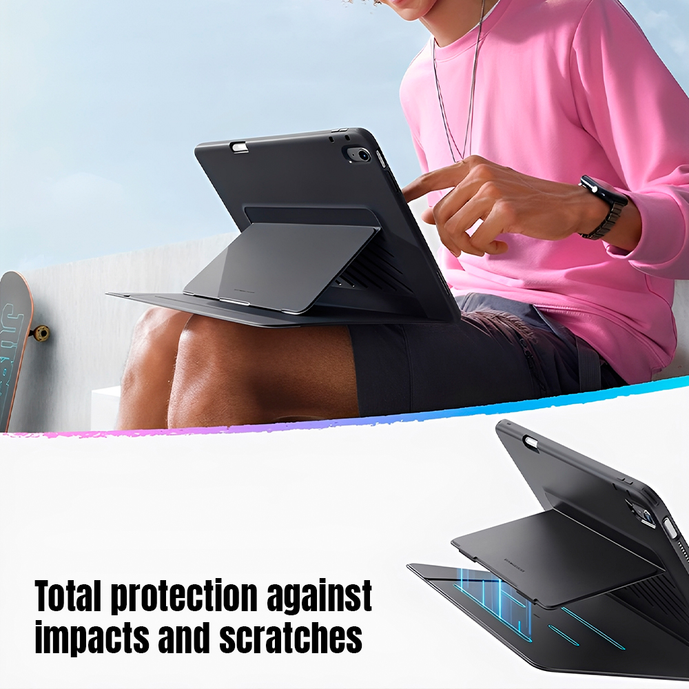 Capa Flip Híbrida Esr para iPad Air 13" 2025/2024 Preta