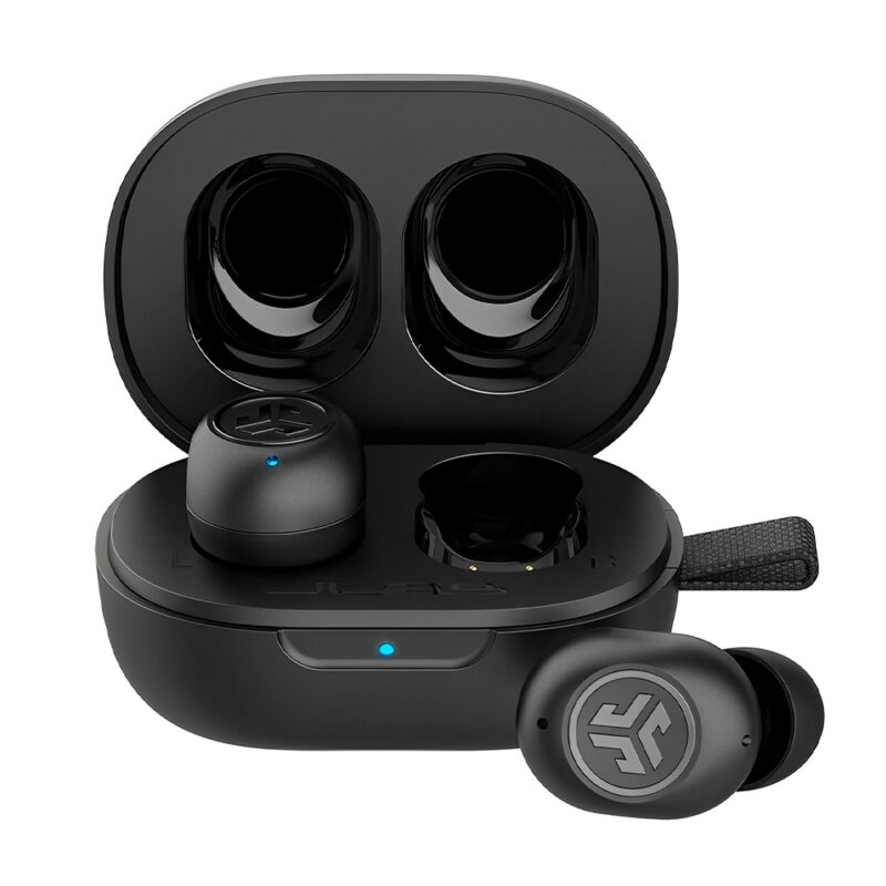 Fone de Ouvido Sem Fio Jlab JBuds Mini True Preto Carvão