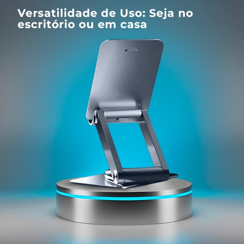 Suporte Celular Pisen Le-zj58 Dobrável Portátil Prateado