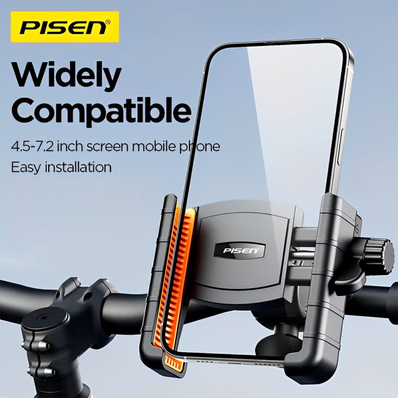Suporte Celular Ciclismo Pisen TP-ZJ01 para Guidão Preto
