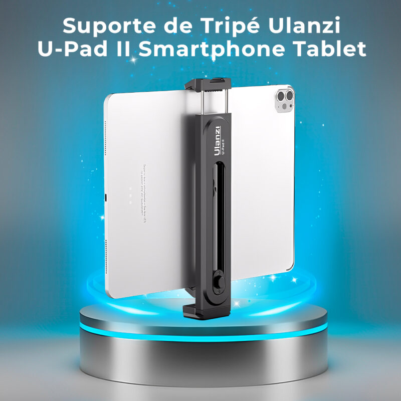 Suporte de Tripé Ulanzi U-Pad II Smartphone Tablet Preto