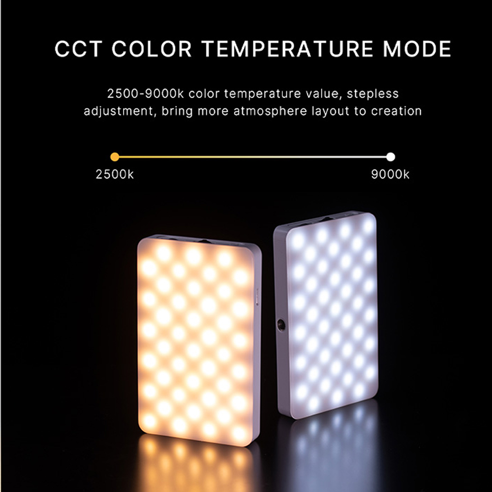 Luz de Led Rgb Vídeo/Foto Ulanzi VL120 2500-900K Branca