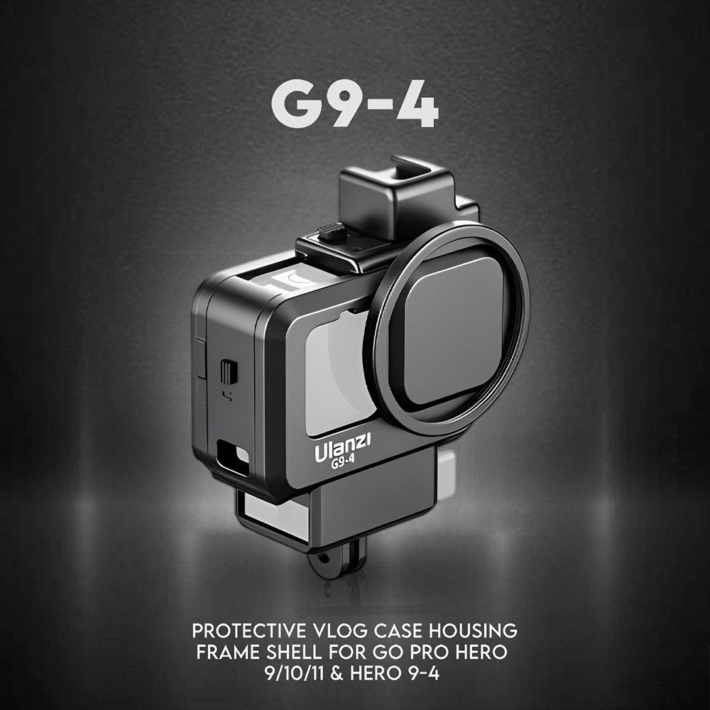 Caixa Câmara Ação Ulanzi GoPro Hero 9/GoPro Hero10 Preto