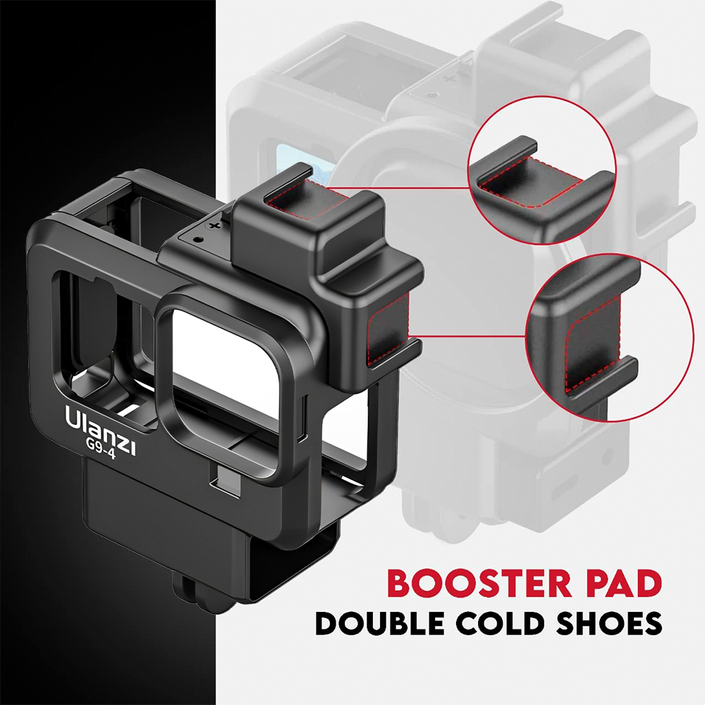 Caixa Câmara Ação Ulanzi GoPro Hero 9/GoPro Hero10 Preto