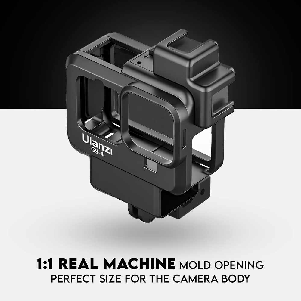 Caixa Câmara Ação Ulanzi GoPro Hero 9/GoPro Hero10 Preto