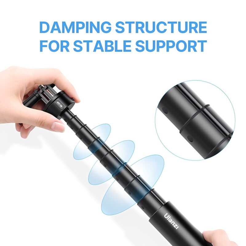 Bastão de Selfie Ulanzi MT-76 Go Quick II 1.5M Preto