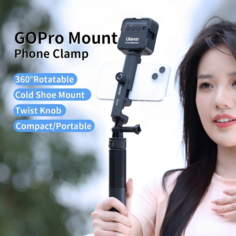 Suporte Tipo GoPro Ulanzi MA28 para Smartphone Preto