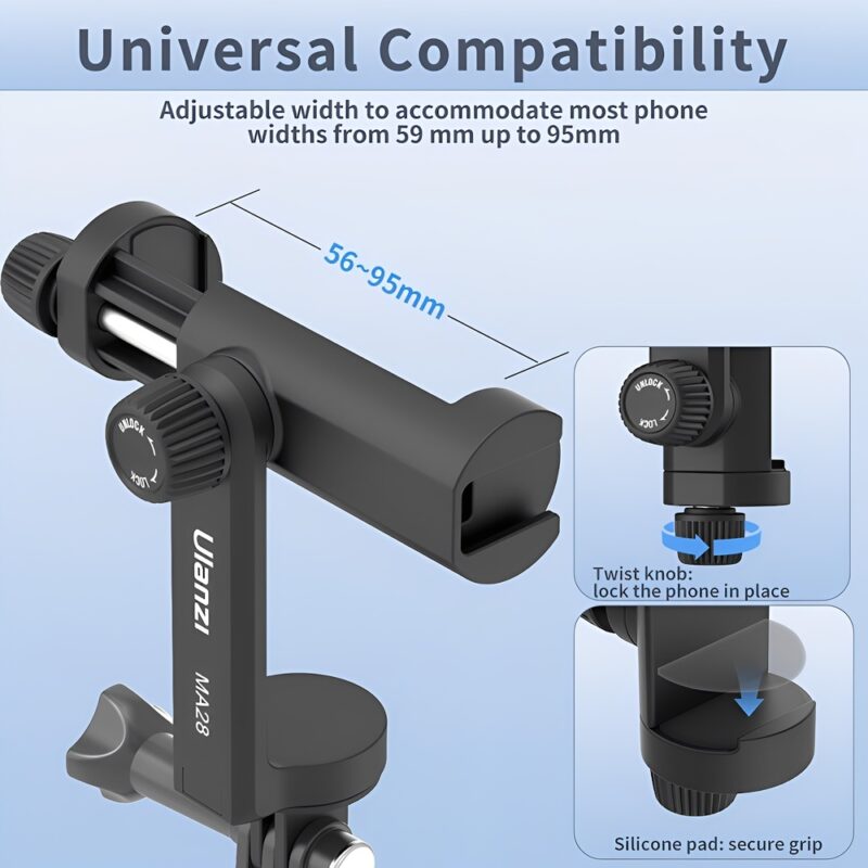 Suporte Tipo GoPro Ulanzi MA28 para Smartphone Preto