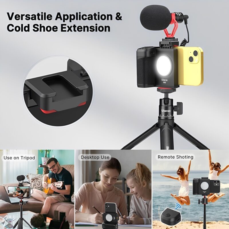 Suporte p/Câmera Smartphone Ulanzi Cg02 Foto/Vídeo Preto