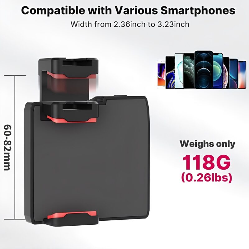 Suporte p/Câmera Smartphone Ulanzi Cg02 Foto/Vídeo Preto