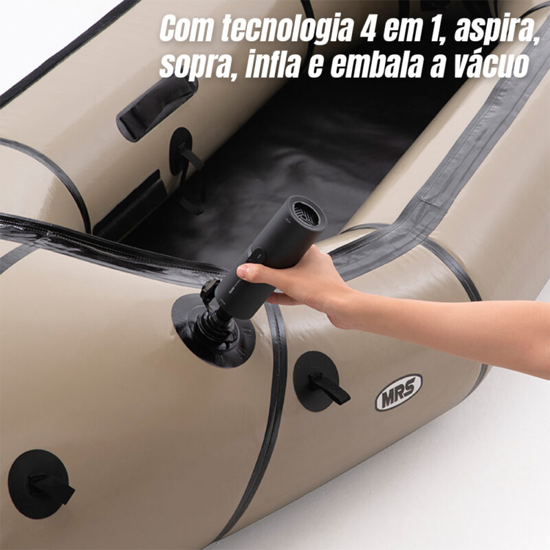 Aspirador de Pó Portátil Sem Fio Hoto 4in1 15000Pa Preto