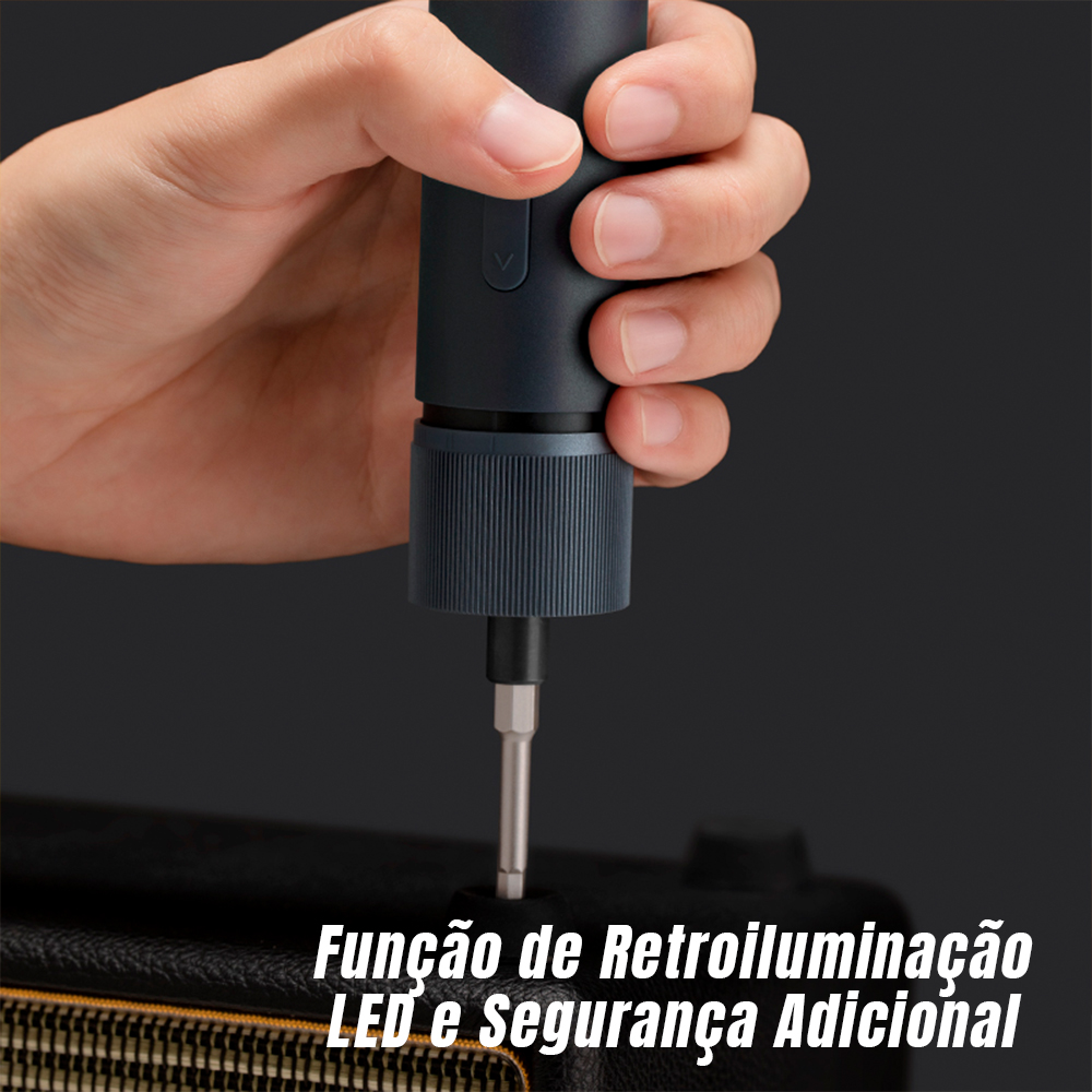 Kit Chaves Hoto Aparafusadeira 3.6V, 25 Bits, Led, Usb-C