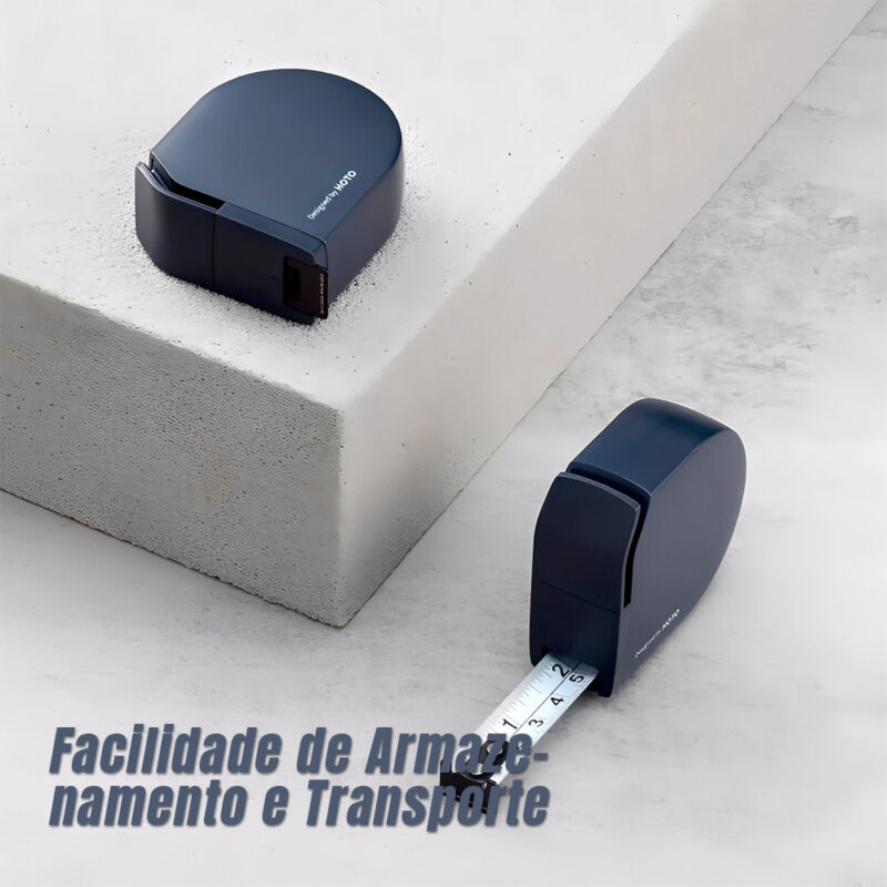 Fita Métrica Hoto Auto-retrátil 3Metro Precisa e Durável