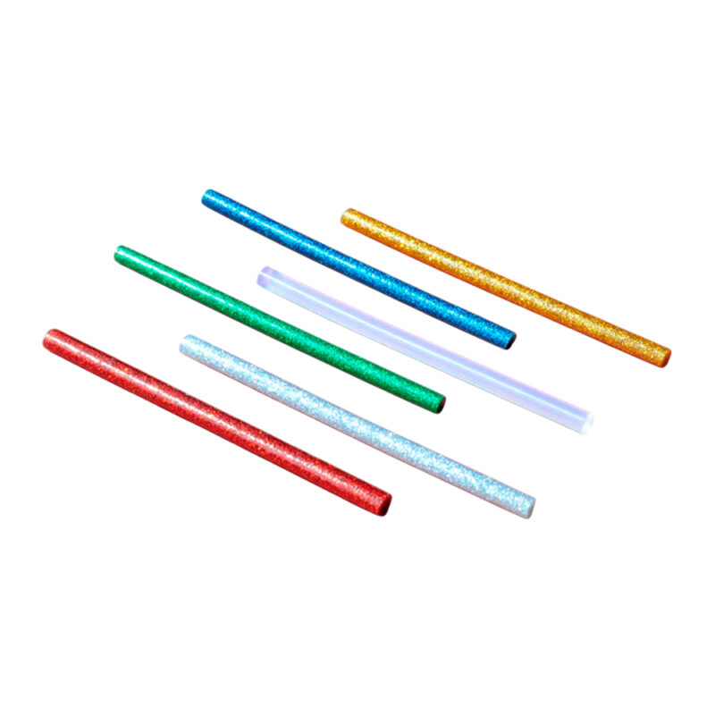 Bastões de Cola Quente Hoto 20 Un 7mm x 125mm Multicor