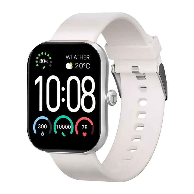Relógio Smartwatch Haylou S6 BT 5.3 Tela 2,1 pol. Prata