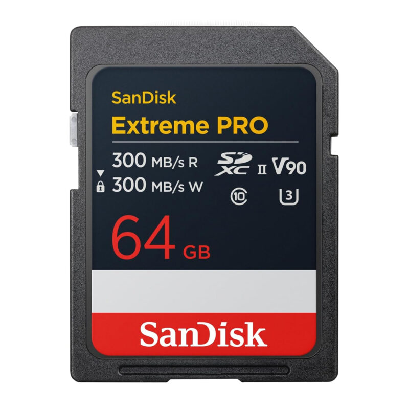 Cartão de Memória Sandisk 64gb Extreme Pro 300Mbs