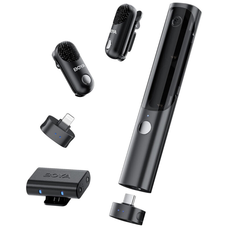 Microfone Lapela Boya Magic-02 iPhone/Android/Câmera