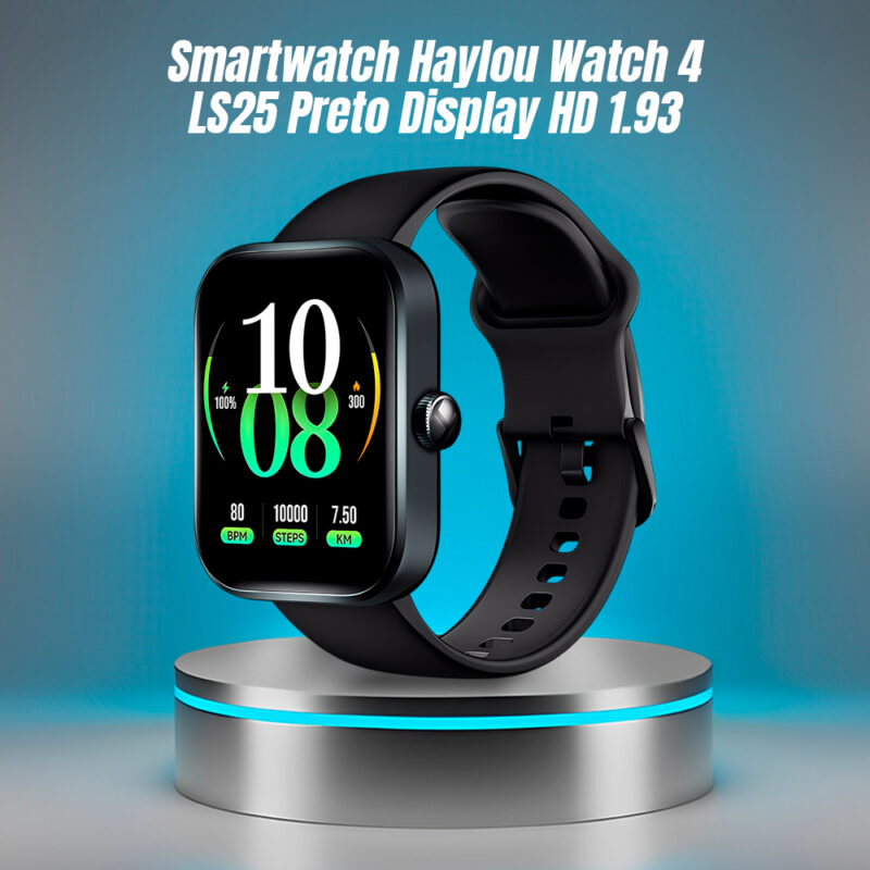 Smartwatch Haylou Watch 4 LS25 1.93", Chamadas Bluetooth