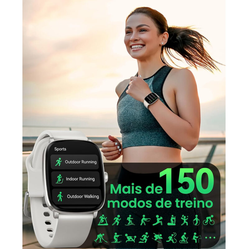 Smartwatch Haylou Prata RS5 LS19 2.01" Chamada Bluetooth