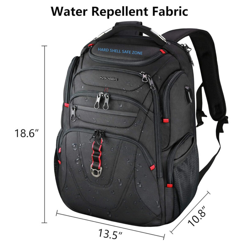 Mochila Viagem Kroser LapTop 17.3 Trabalho Proteção RFID