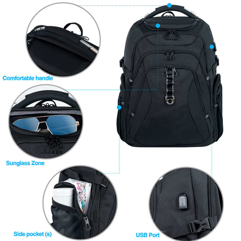 Mochila Kroser Notebook 18.4" Viagem Trabalho Acessórios