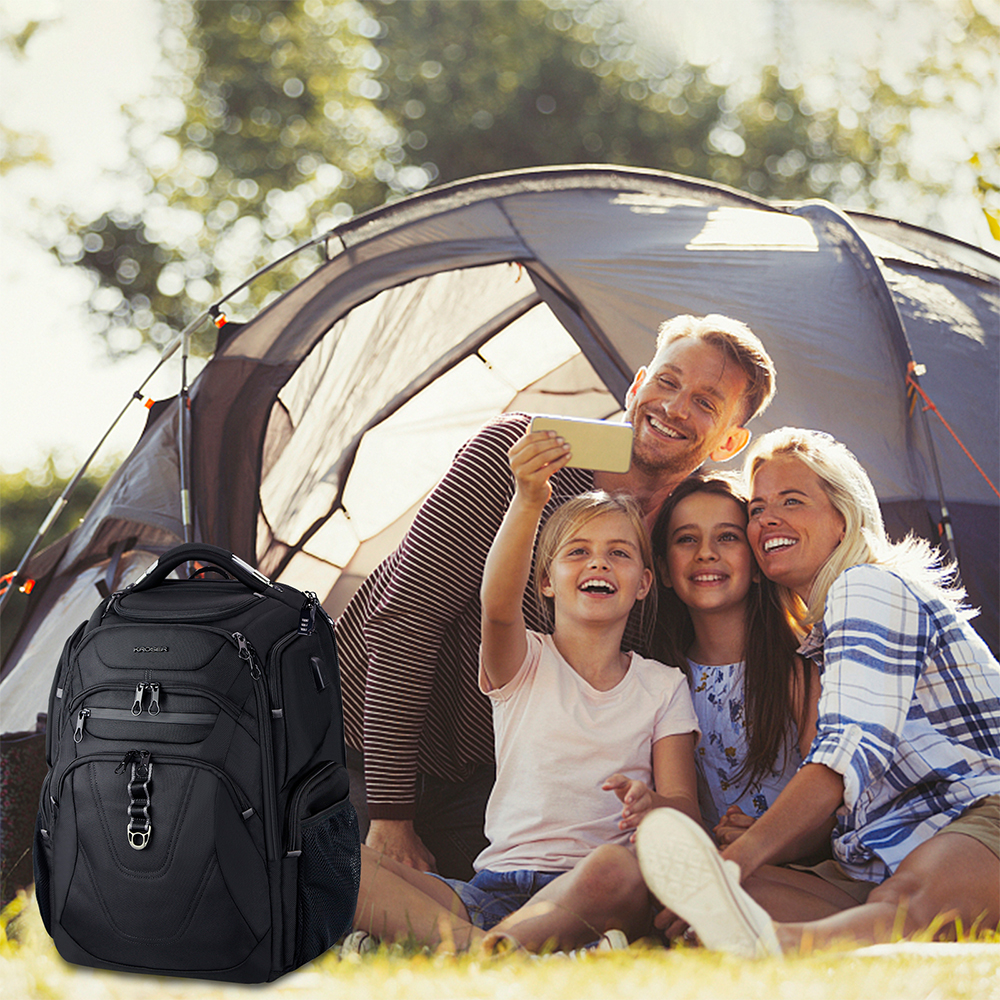 Mochila Kroser Laptop 18.4" Viagens/Trabalho Acessórios