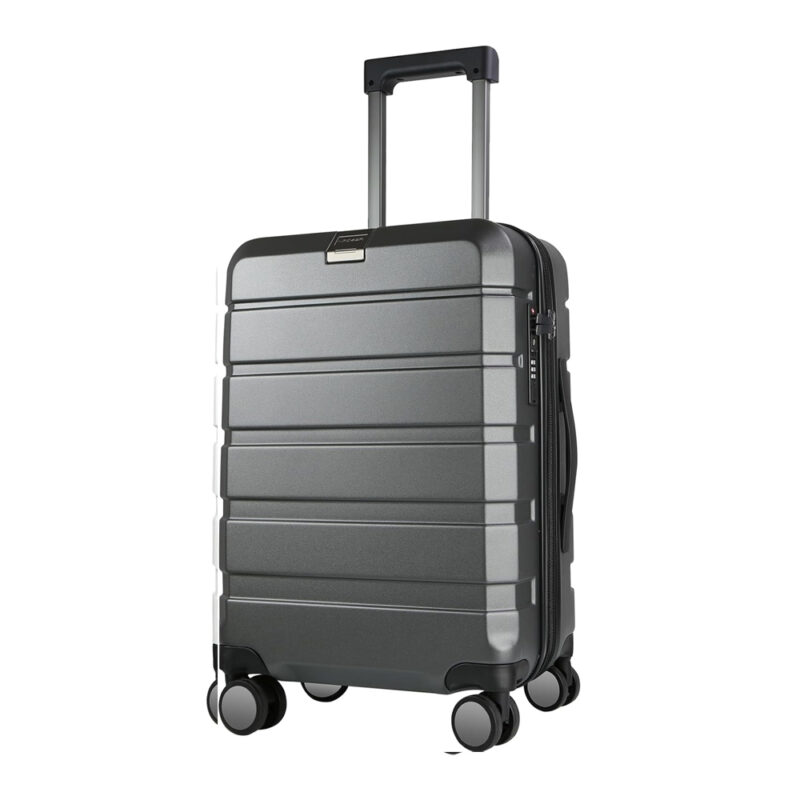 Mala de Bordo Mão/Viagem Kroser 20" Rígida 4 Rodas Cinza