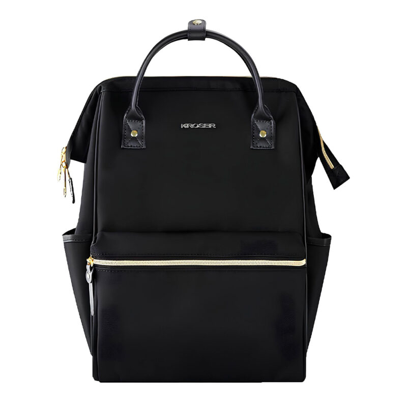 Mochila Kroser para Laptop 17" Impermeável, Casual Preta
