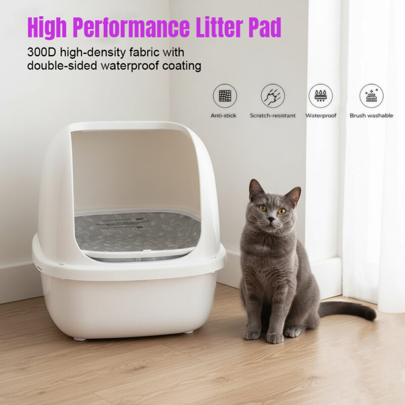 Tapete Coletor Caixa de Areia PetPivot para Gatos 2Pcs