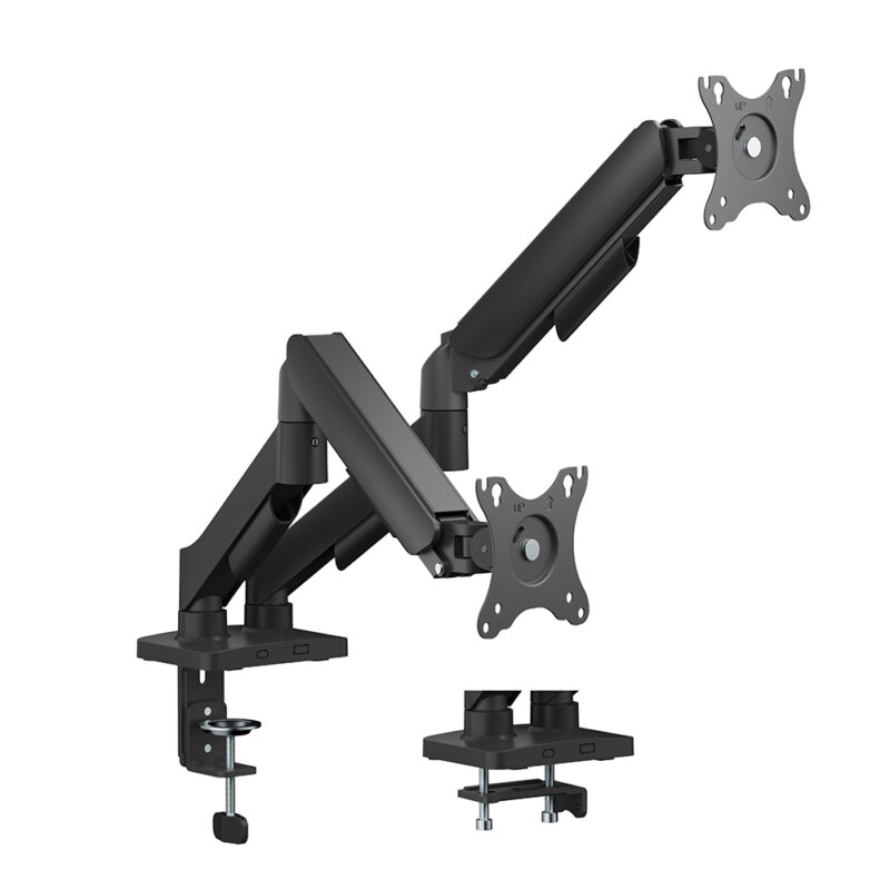 Suporte/Braço Mesa Dual Lumi Monitor 17-32 Mola Mecânica