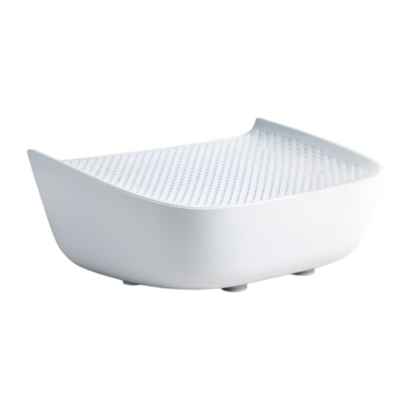 Escada Rampa CatLink Caixa de Areia para Gatos Branca