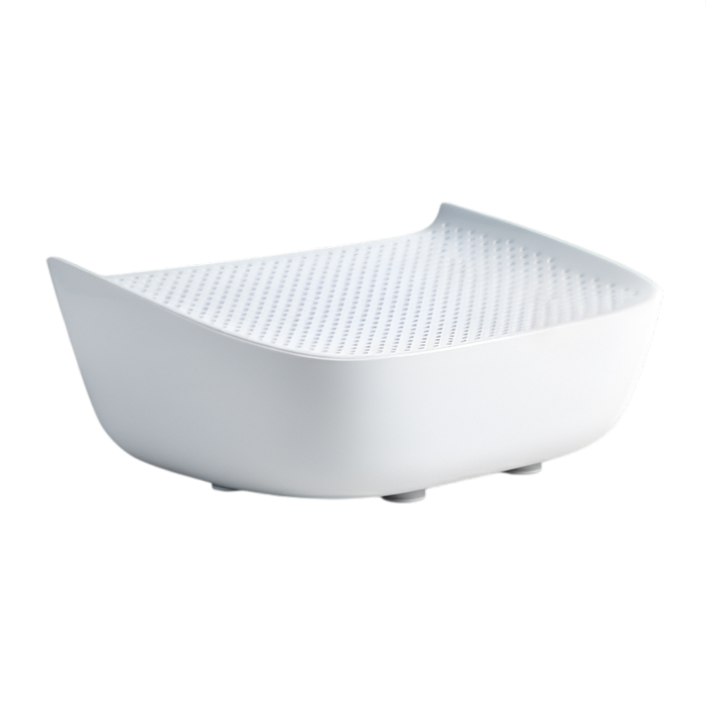 Escada Rampa CatLink Caixa de Areia para Gatos Branca