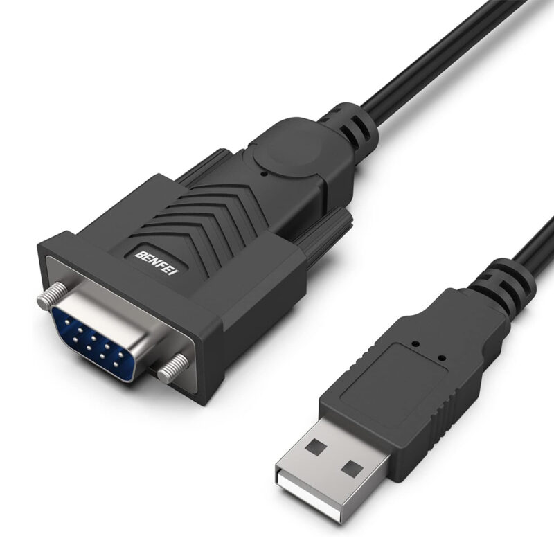 Benfei Adaptador Usb Para Serial Rs-232 Db9 9 Pinos Cabo