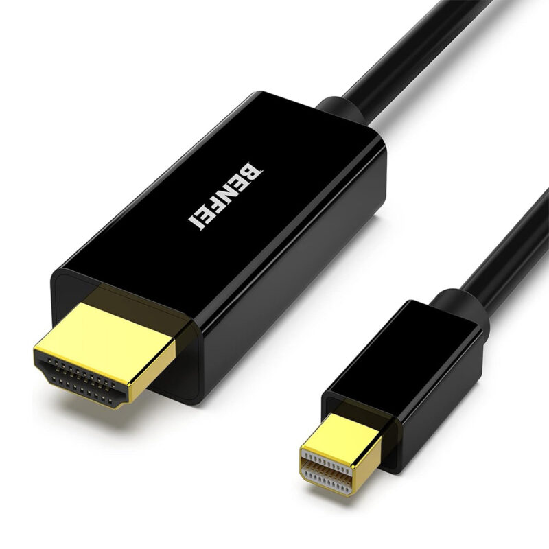 Cabo Mini DisplayPort para Hdmi Benfei 1080P-60Hz 4,6M