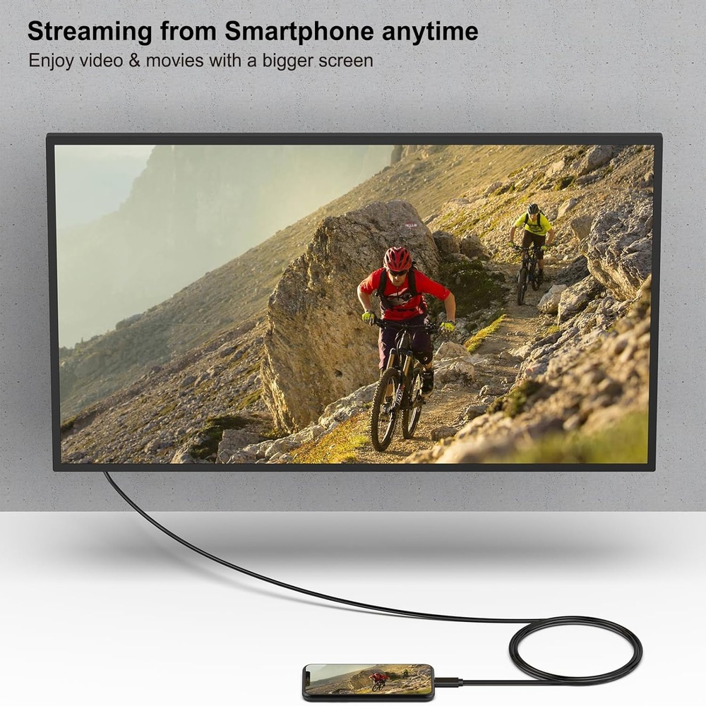 Benfei Cabo USB-C pra DVI 3ft (0,9m) Plug And Play 1080p