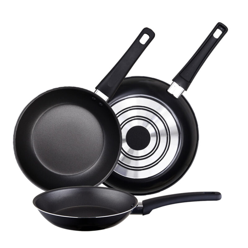 Conjunto 3 Frigideira Antiaderente Life 20 25 28cm Fogão