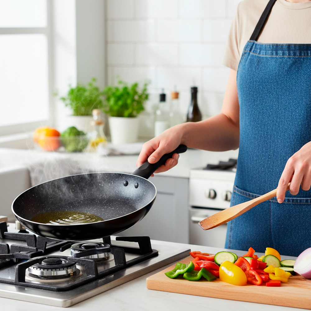 Jogo 3 Frigideiras Antiaderente Life 20 24 28cm Cozinha