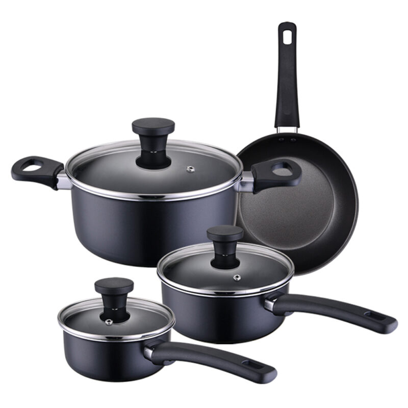 Conjunto de Panelas Life 4 Peça Cozinha Completa Durável