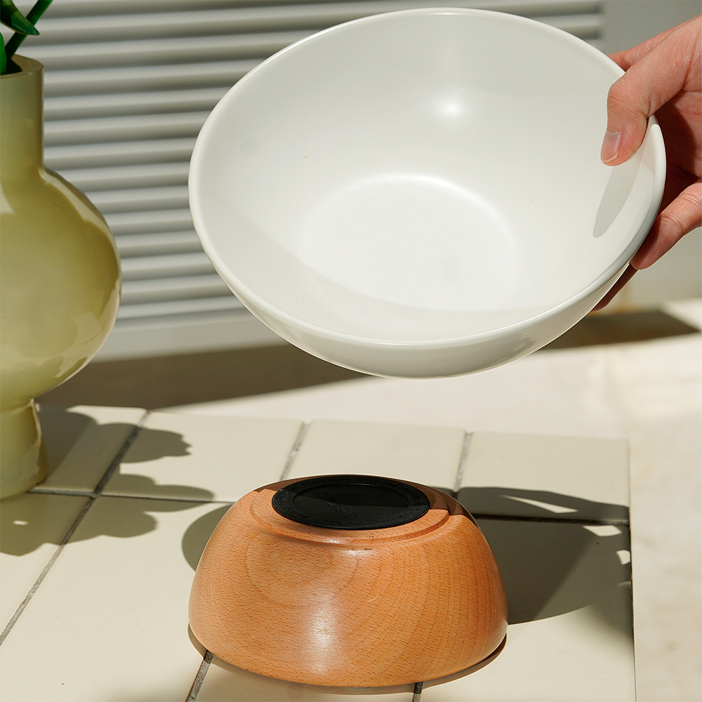 Tigela de Alimentação Pet Life 500ml Branca 31104WT