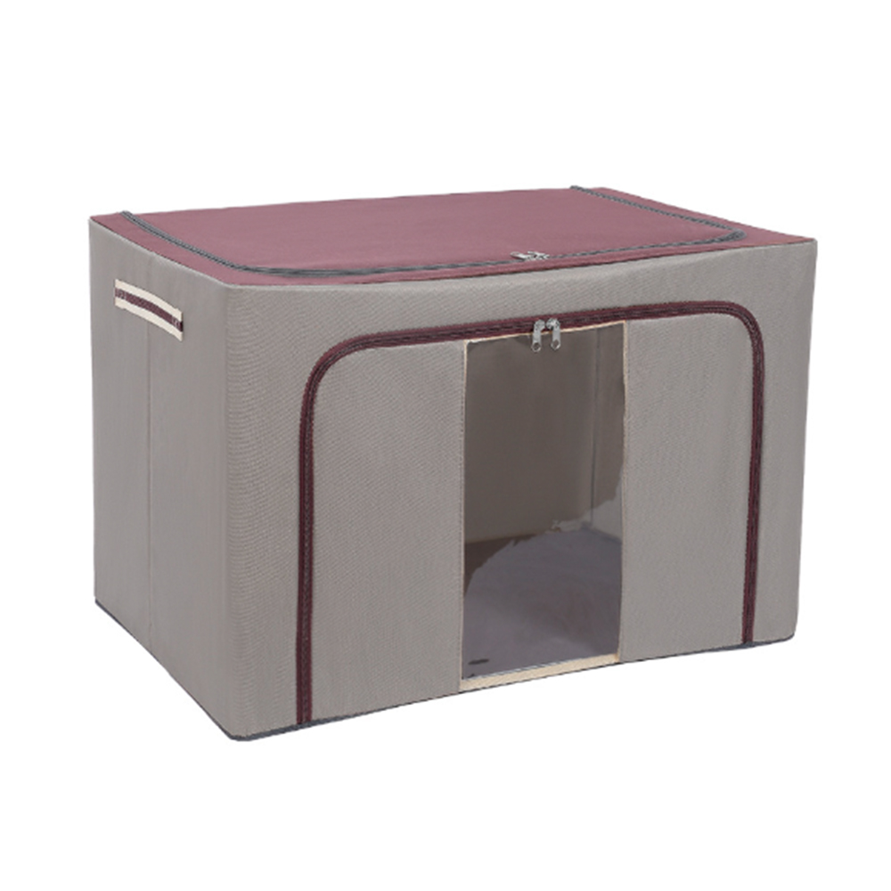 Caixa Organizadora Life Roupas Brinquedos 22L Cinza