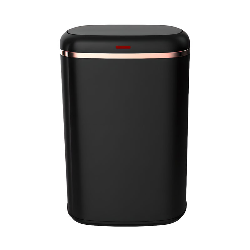 Lixeira Automática Life Sensor Preta Cozinha Escritório