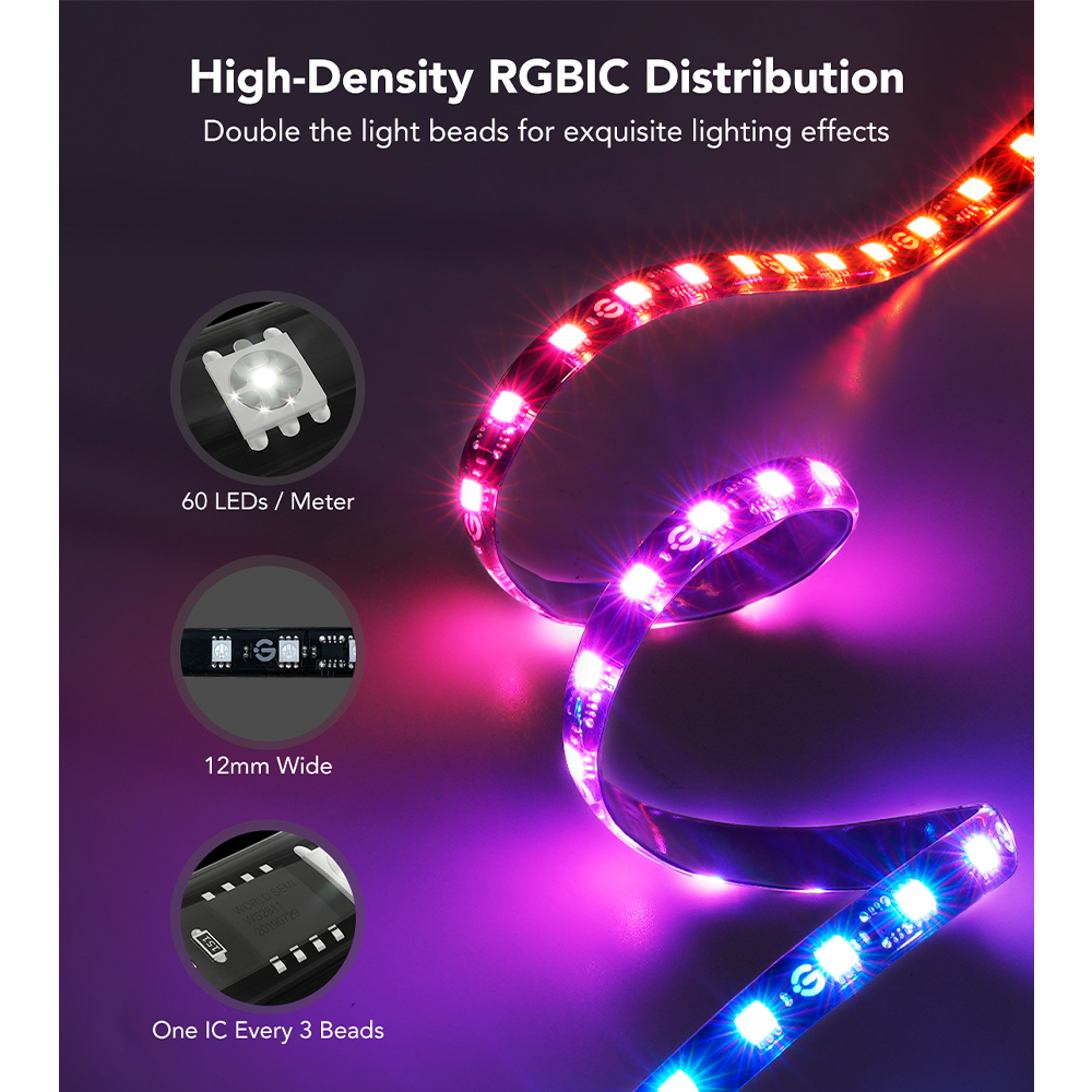 Govee Envisual T2 Led para TV 75-85” Rgb Wi-Fi Alexa