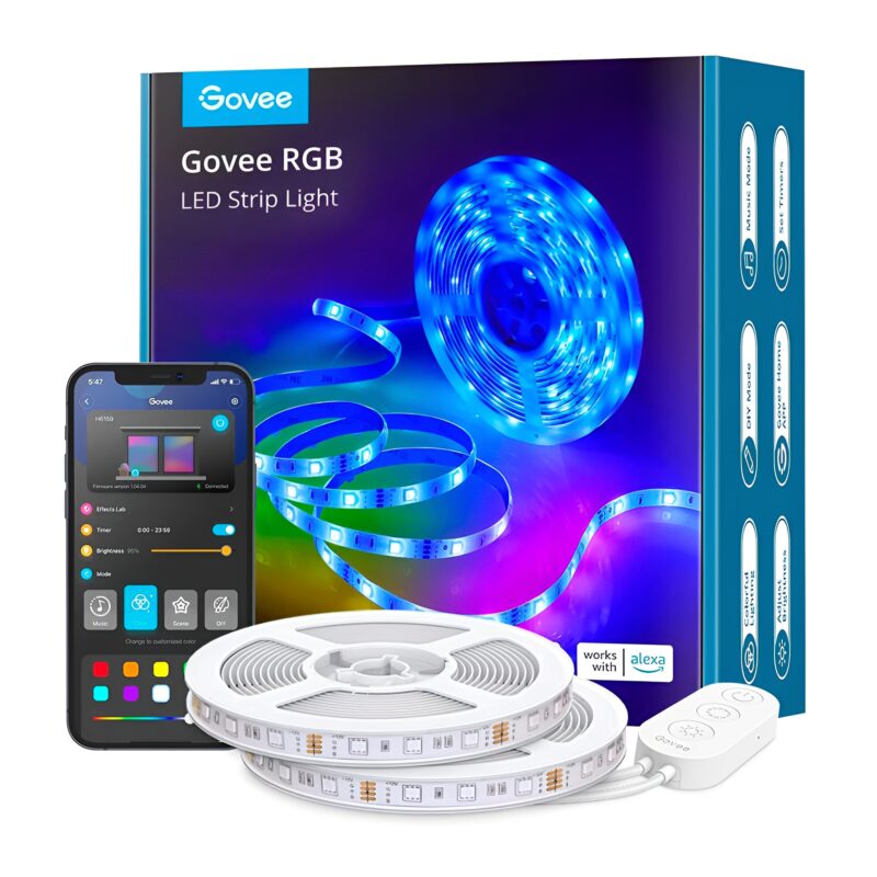 Govee Fita Led Rgb H61103a3 Wi-fi 10 Metros Decoração