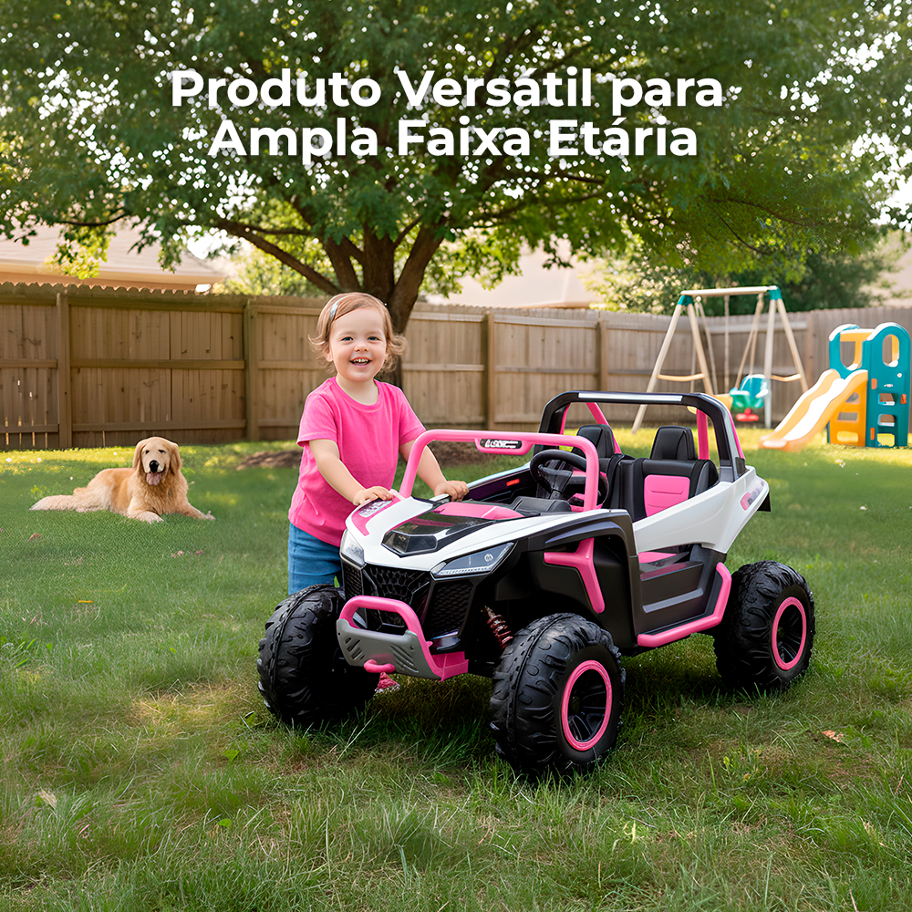 Quadriciclo Life 12V Infantil com Controle e Bateria 7AH