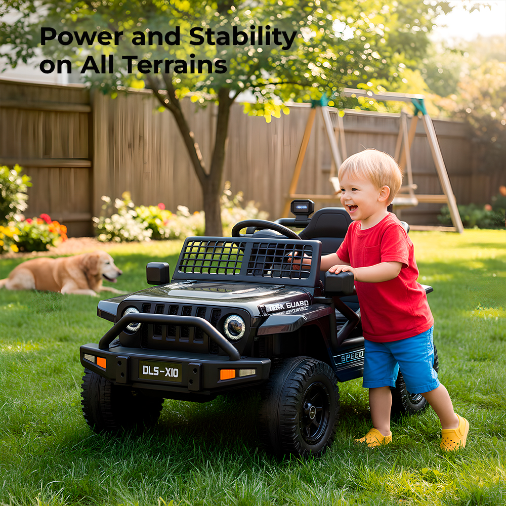 Life Carro Elétrico Infantil Jipe 12V c/Controle Remoto