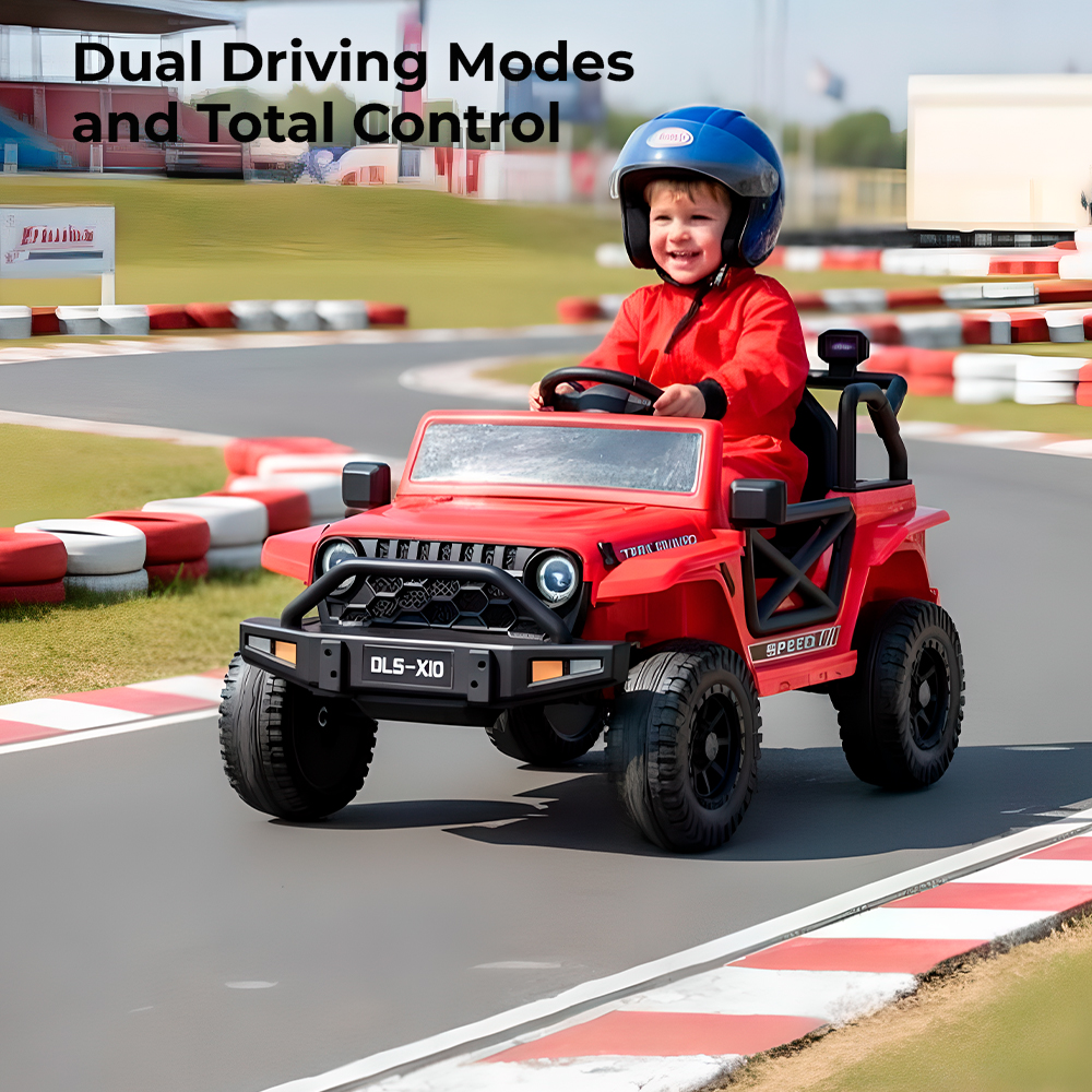 Mini Carro Elétrico Infantil Jipe 12V c/Controle Remoto