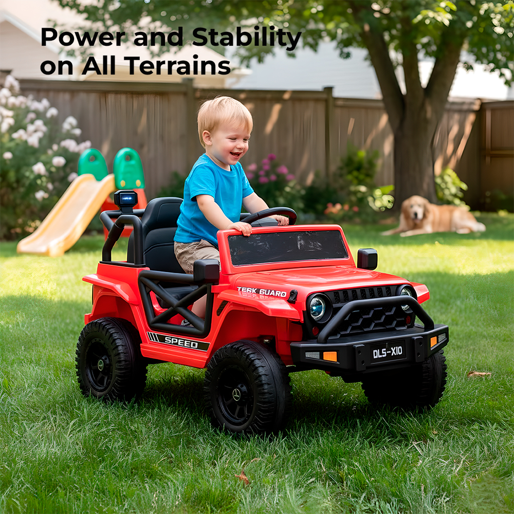 Mini Carro Elétrico Infantil Jipe 12V c/Controle Remoto