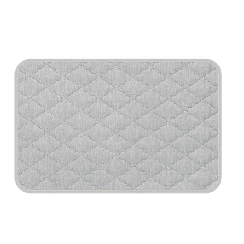 Tapete Resfriamento Loobani p/Cães Gatos Pet 23x36 Cinza