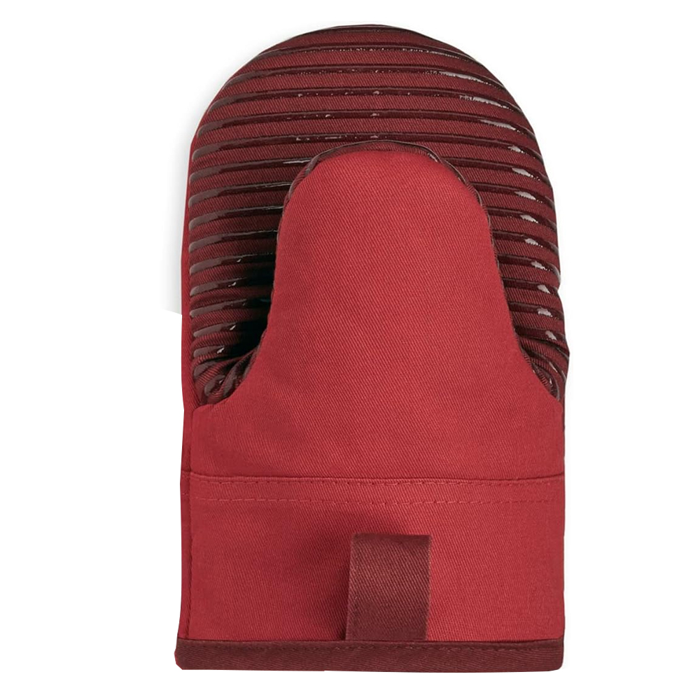 Mini Luvas Neoprene Life Vermelhas p/Forno Pacote 2Peças