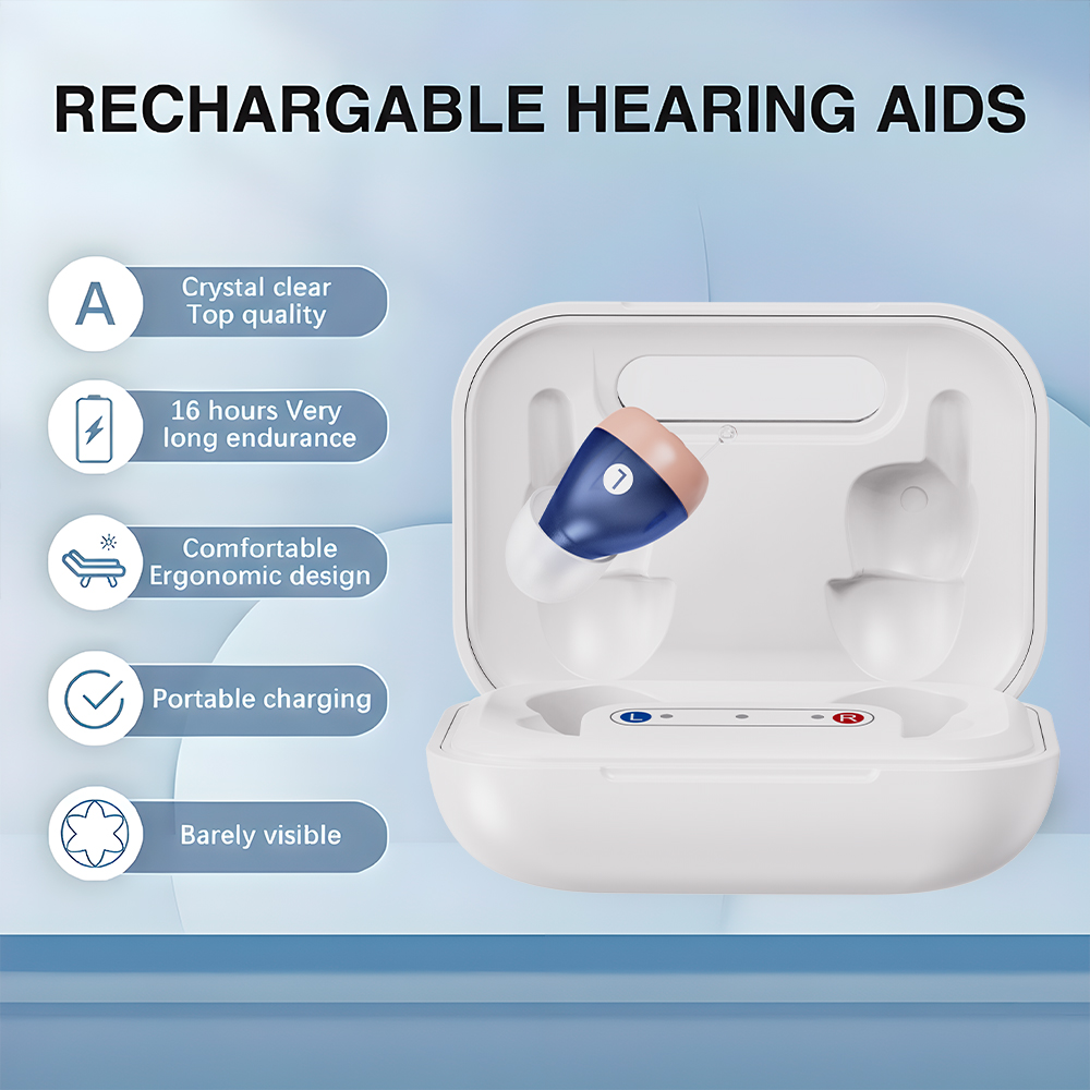 Aparelho Auditivo JINGHAO JH-A490 Recarregável Esquerdo